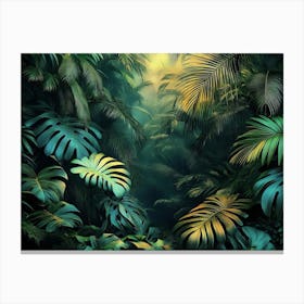 Tropical Jungle 2 Canvas Print