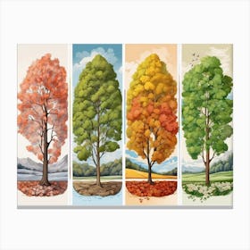 Autumn Trees 2 Canvas Print