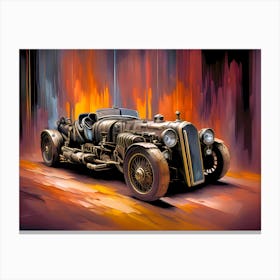 Steampunk Car 3 Canvas Print