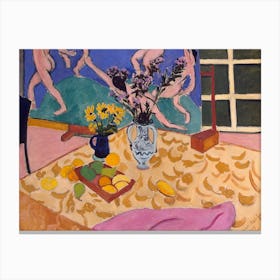 Still Life With Dance, Henri Matisse Canvas Print