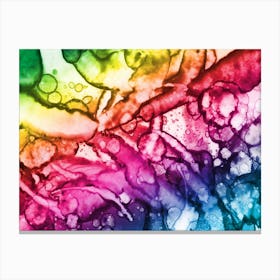 Watercolor Fill Canvas Print