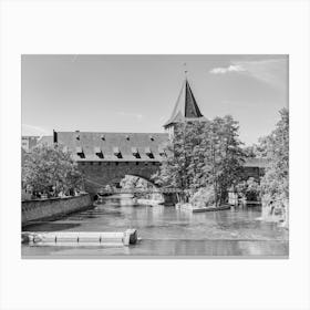 Nuremberg, Bavaria, Germany, idyllic old city center Canvas Print