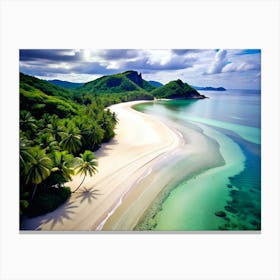 Fiji Beach Canvas Print