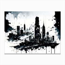 Cityscape 58 Canvas Print