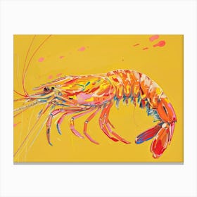 Shrimp Print 1 Canvas Print