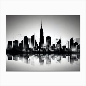 New York City Skyline 42 Canvas Print