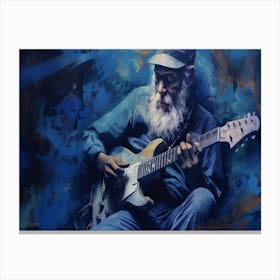 Blues Soul Series 17 - Old Timer Blues Canvas Print
