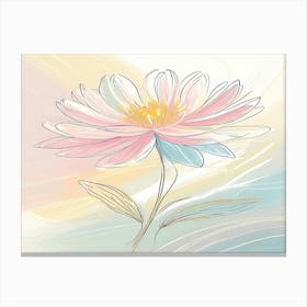 Lotus Flower 1 Canvas Print