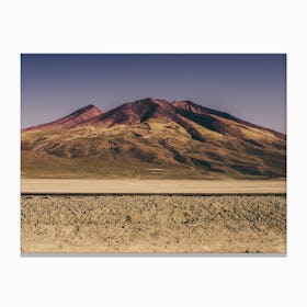 Mountain in the Desert Canvas Print