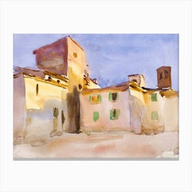 Borgo San Lorenzo Florence, John Singer Sargent Canvas Print