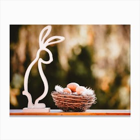 Easter Bunny 64 Canvas Print