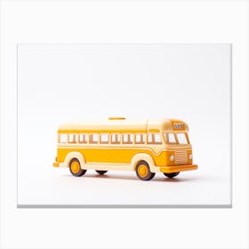 Toy Car School Bus 2 Canvas Print