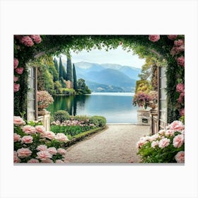 Lake Como Canvas Print