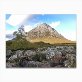 Buachaille Etive Mor on the Road To The Highlands 1 Toile