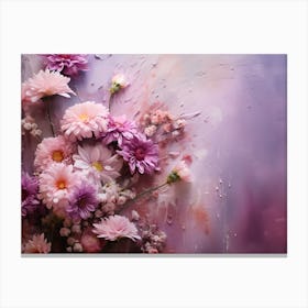 Flowers In A Vase 6 Canvas Print