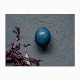 Blue Egg Canvas Print