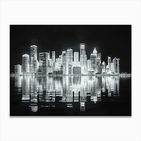 New York City Skyline 1 Canvas Print