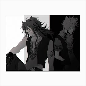 Two Anime Characters Canvas Print