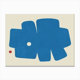 Blue Flower Canvas Print