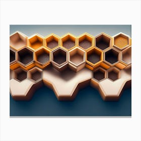 Honeycombs 1 Canvas Print