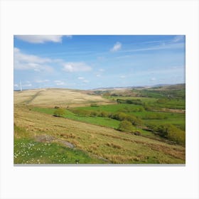 Mountain view Canvas Print