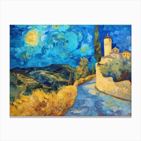 Contemporary Artwork Inspired By Vincent Van Gogh 8 Canvas Print