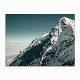 Aerial View Of Mount Everest Canvas Print