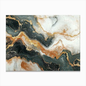 Background Design Colored Marble 1 Canvas Print