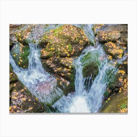 Waterfall In Autumn 20211020 138ppub Canvas Print