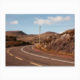 Country Road In Ireland Canvas Print