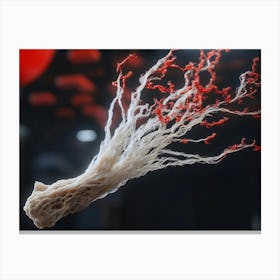 Fungus Red Canvas Print