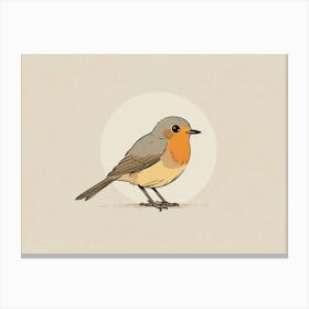 Robin 38 Canvas Print