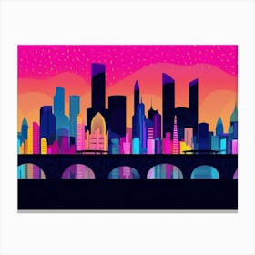 Baku Skyline Canvas Print