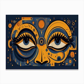 Eye Of The Gods 6 Canvas Print