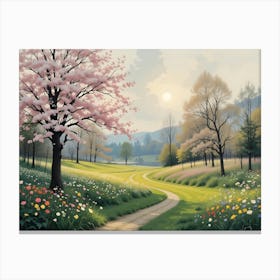 Cherry Blossoms 8 Canvas Print