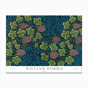 William Morris Prints Vine Landscape Botanical Vintage Canvas Print