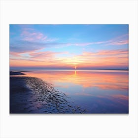 Sunset Shore 10 Canvas Print