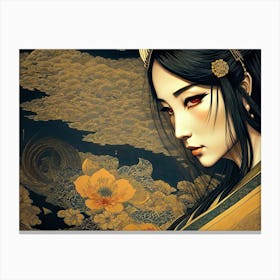 Chinese Woman 1 Canvas Print