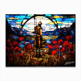 A Soldier Returns - Remembrance Day Reminiscing Canvas Print
