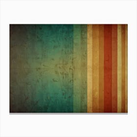 Striped Background Canvas Print