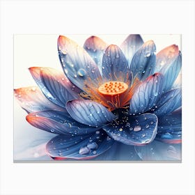 Lotus Flower 95 Canvas Print