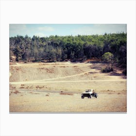 Buggy Car At A Rural Area Canvas Print