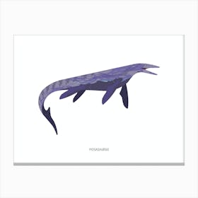 Mosasaurus Canvas Print