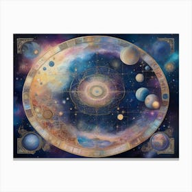 Planetary Wheel Canvas Print