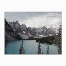 Canadian Lake Canvas Print