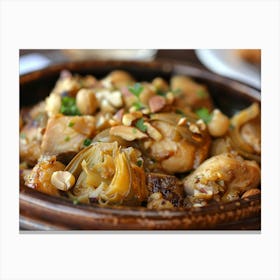 Moroccan Food Canvas Print