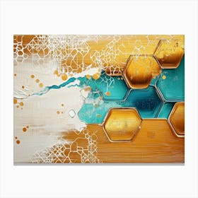 Honeycombs 4 Canvas Print