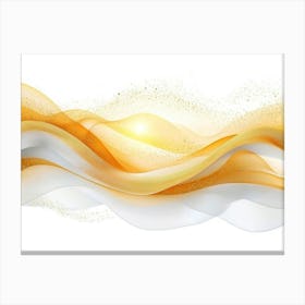 Abstract Wave Background 1 Canvas Print