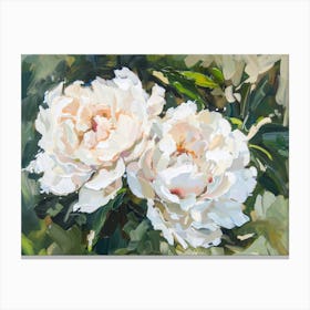 Peonies 9 Canvas Print