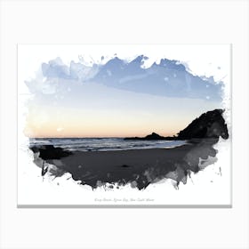 Kings Beach, Byron Bay, New South Wales Canvas Print